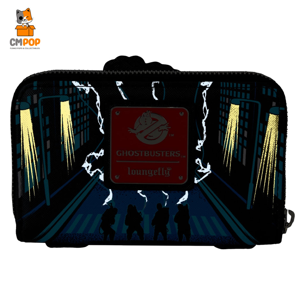 Ghostbusters Ecto One Zip Around Wallet - Loungefly