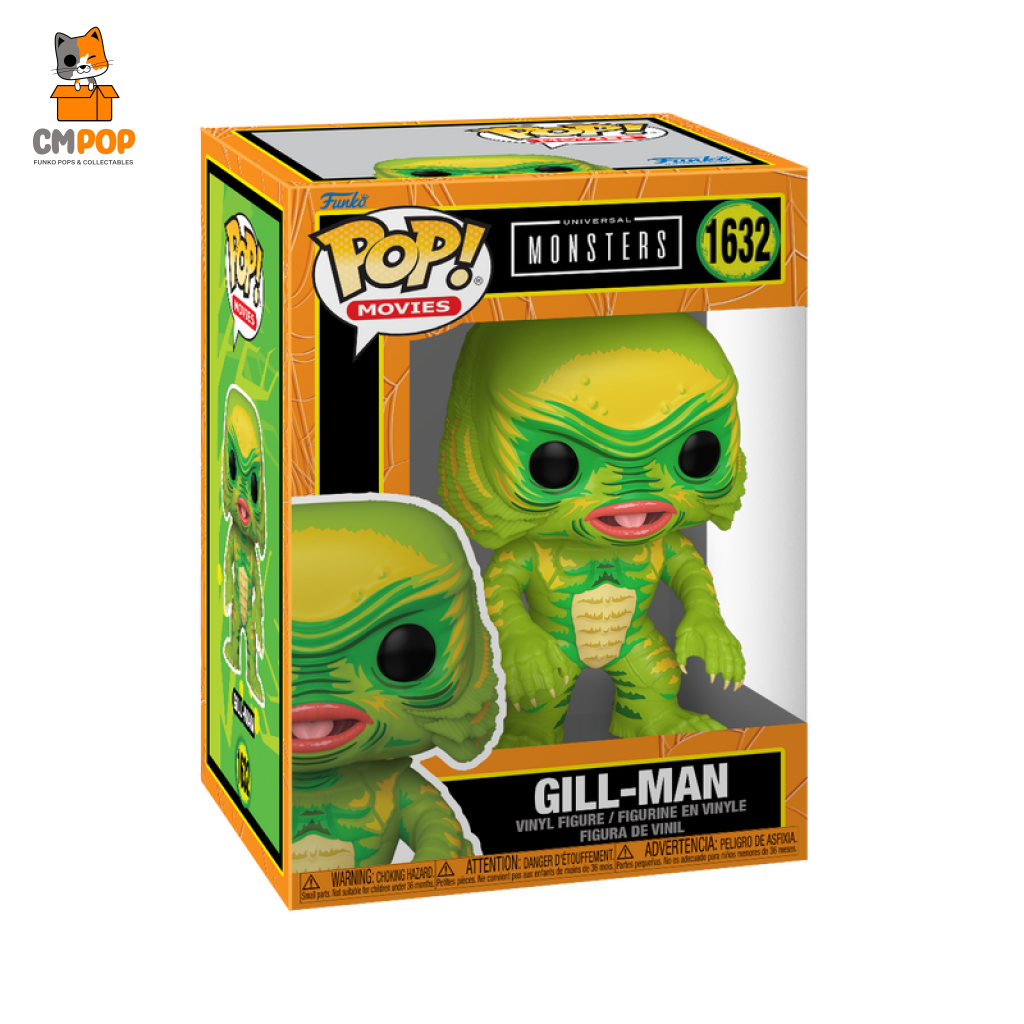 Gill Man - #1632 Funko Pop! Movies Universal Monsters Pop