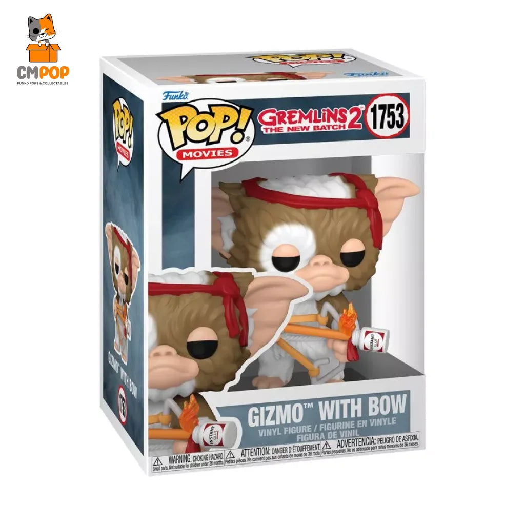 Gizmo With Bow - #1753 Funko Pop! Gremlins Horror Movies Pop