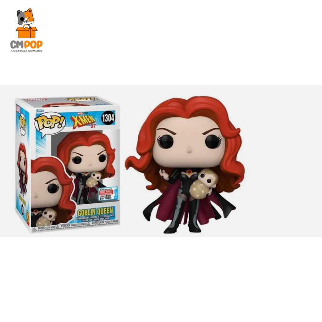 Goblin Queen - #1304- Funko Pop! Marvel X-Men Nycc 2023 Shared Stickered Convention Exclusive Pop