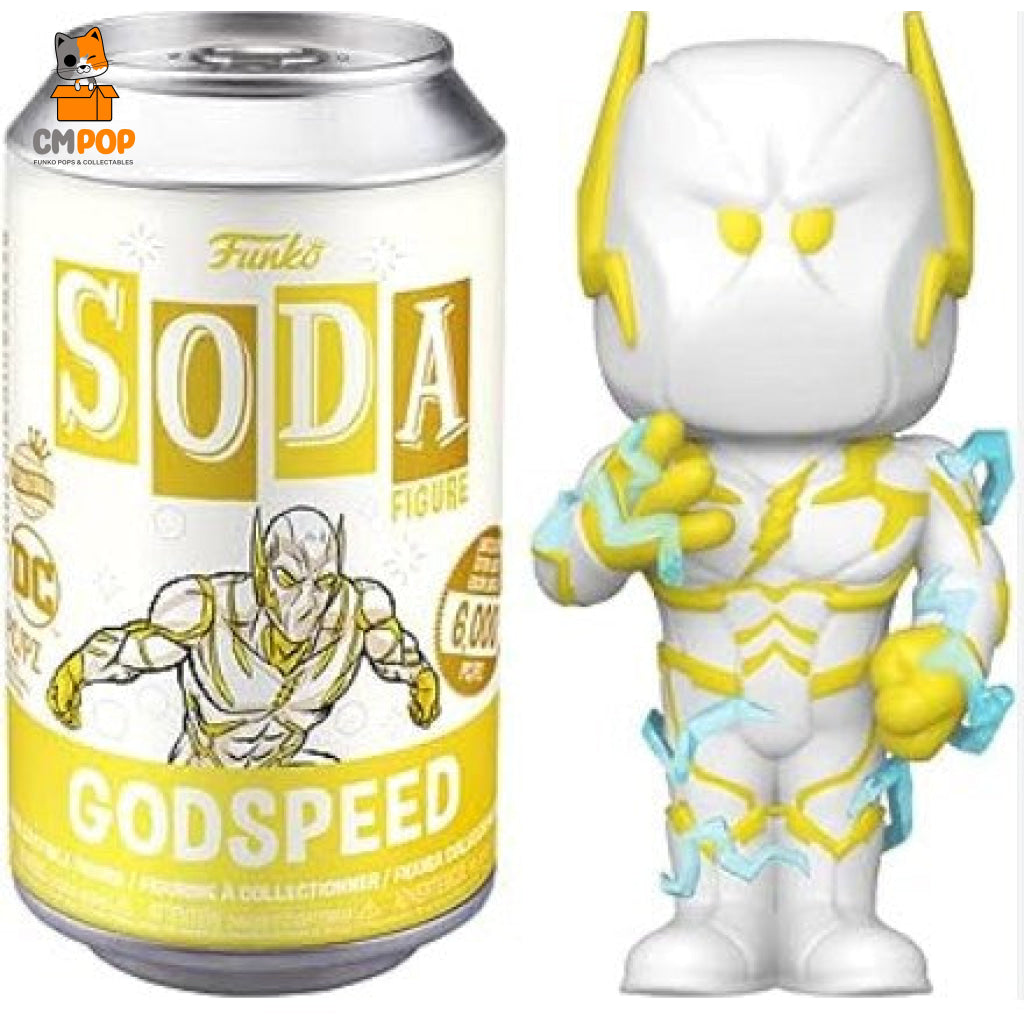 Godspeed - Funko Vinyl Soda 6 000 Pieces The Flash Chance Of Chase