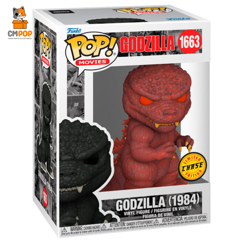 Godzilla 1984 - #1663- Funko Pop! -Movies Chase Exclusive Pop