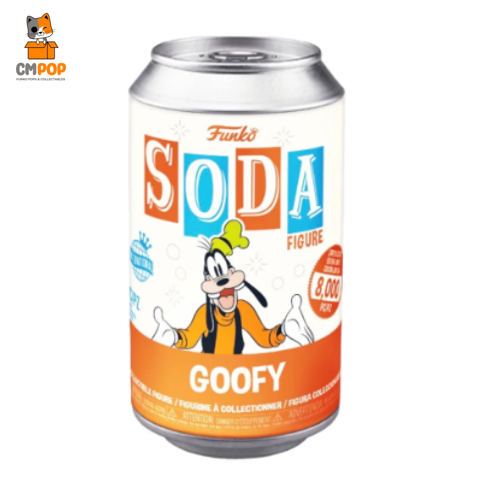Goofy - Funko Vinyl Soda 8 000 Pieces Chance Of Chase