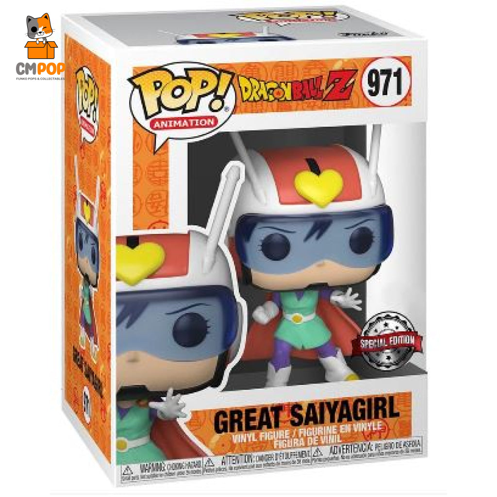 Great Saiyagirl - #971 Funko Pop! Dragon Ball Z Special Edition Pop