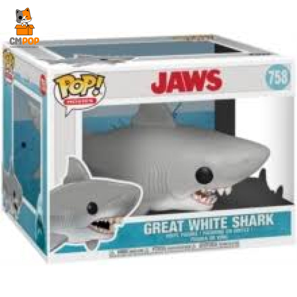 Great White Shark 6’’ - #758 Funko Pop! Jaws Movies Pop