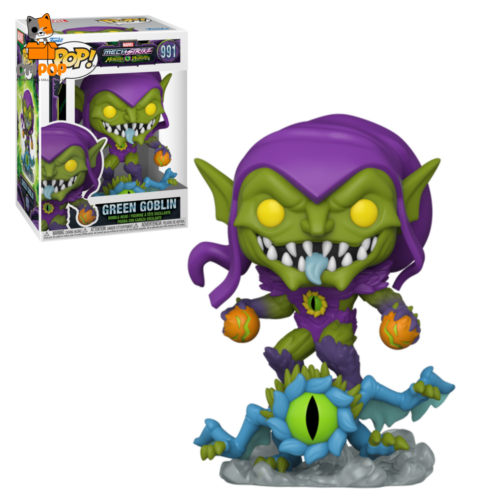 Green Goblin Mechstrike Monster Hunters - #991 Funko Pop! Pop