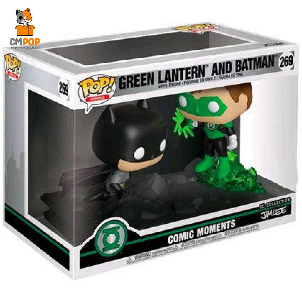 Green Lantern And Batman - #269 Funko Pop! Dc Comic Moments Pop