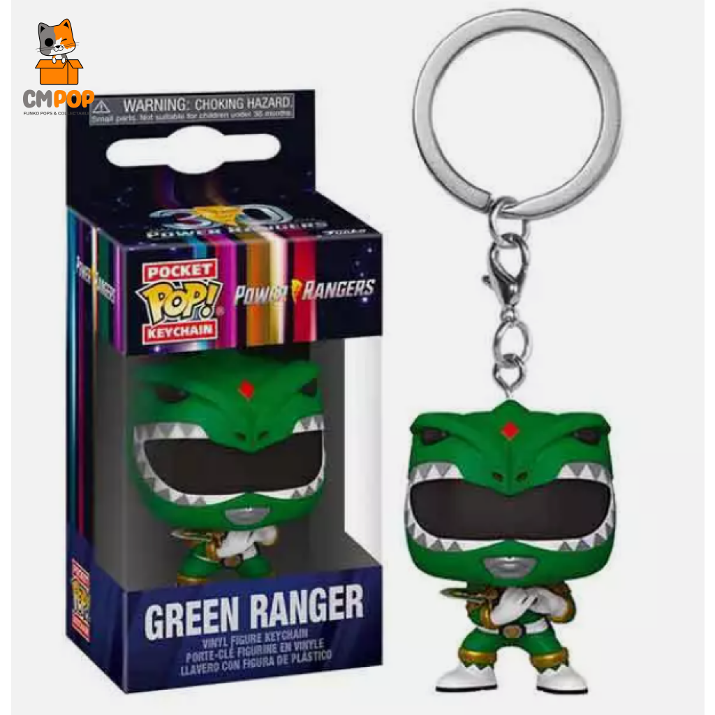 Green Ranger - Funko Pop! Keychain Power Rangers Pop