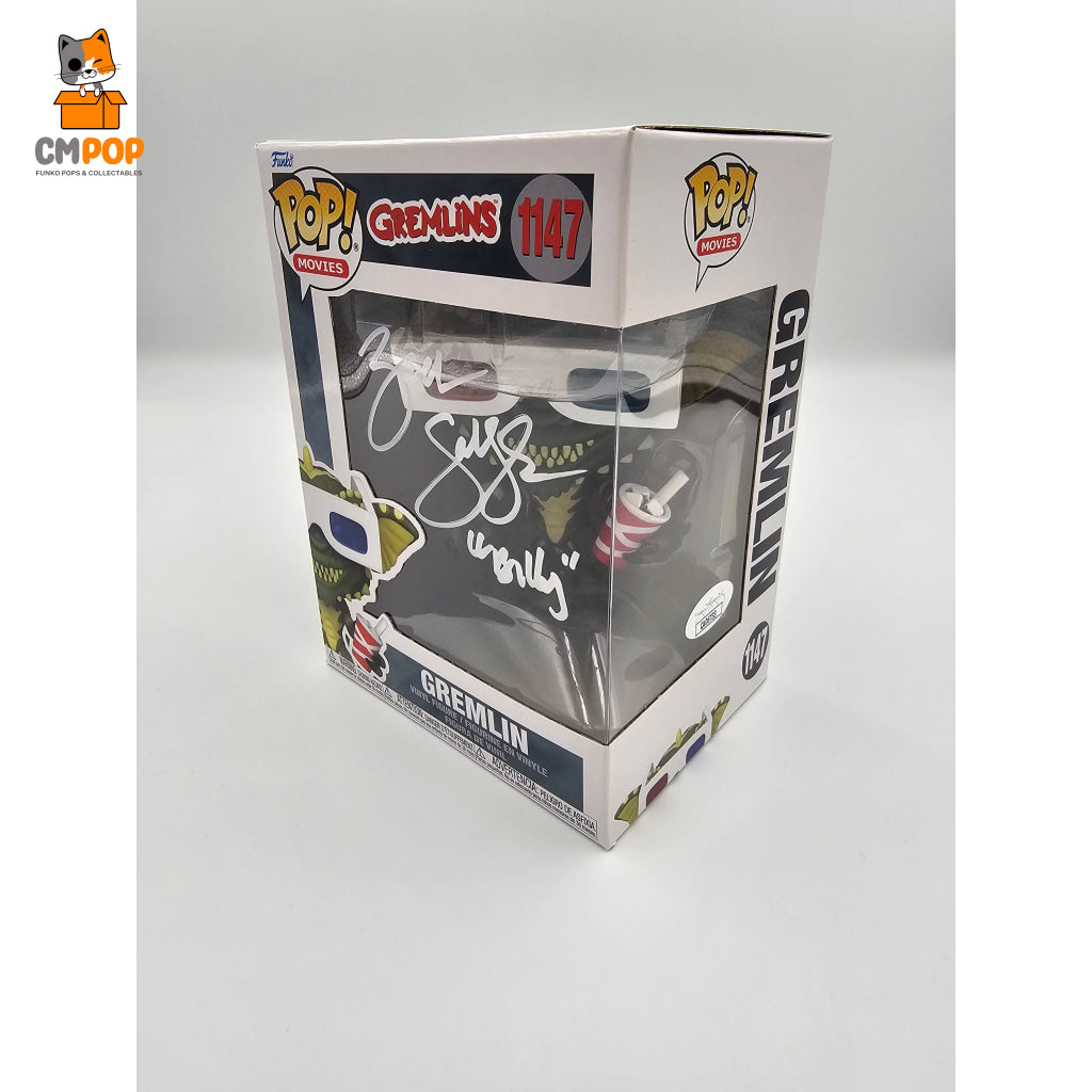 Gremlin - #1147 Funko Pop! Movies Gremlins Signed By Certified Pop