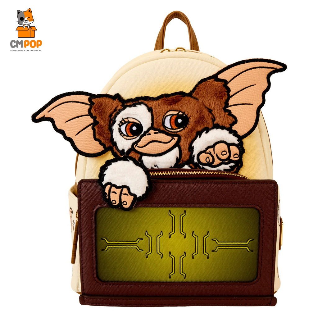 Gremlins 40Th Anniversary Gizmo Mini Backpack - Warner Brothers Loungefly