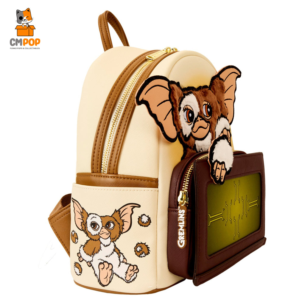 Gremlins 40Th Anniversary Gizmo Mini Backpack - Warner Brothers Loungefly