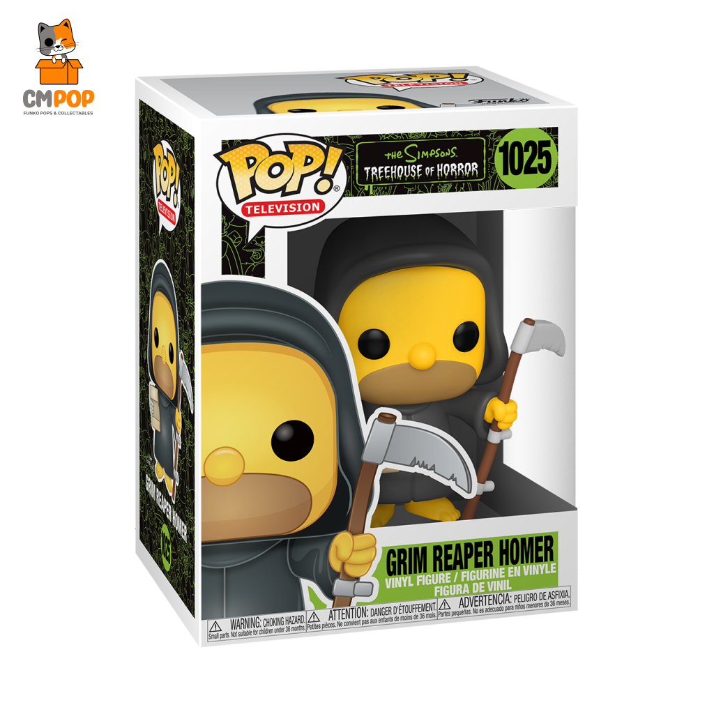 Grim Reaper Homer - #1025 Funko Pop! The Simpsons Pop