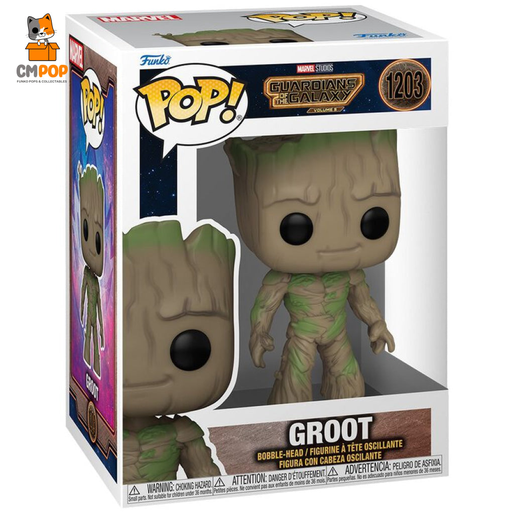 Groot- #1203 - Funko Pop! Guardians Of The Galaxy Vol 3 Pop