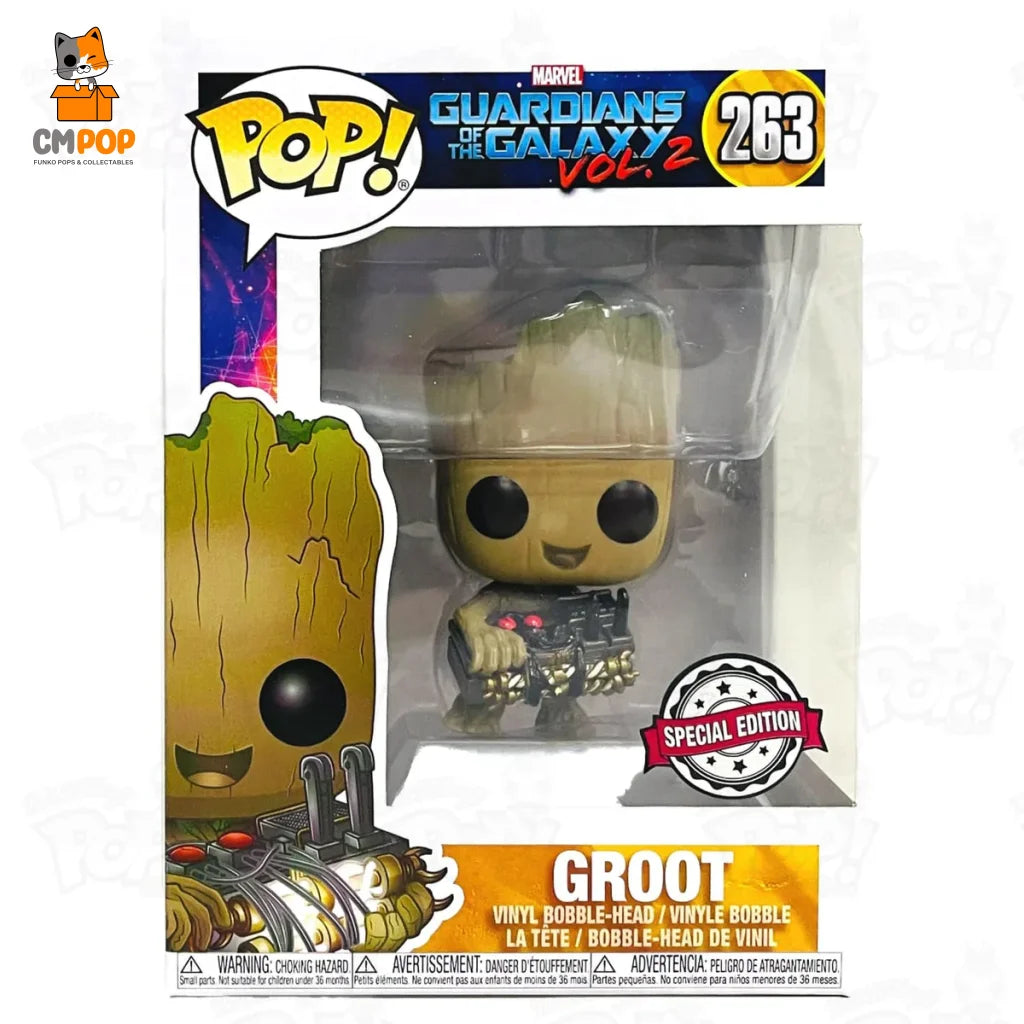 Groot - #263 Funko Pop! Marvel Guardians Of The Galaxy 2 Special Edition