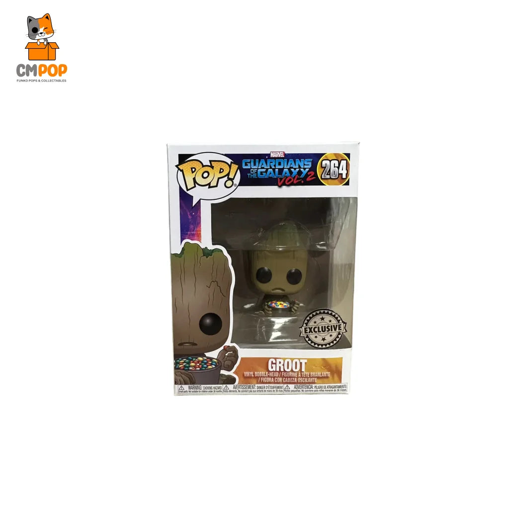 Groot - #264 Funko Pop! Marvel Guardians Of The Galaxy 2 Exclusive