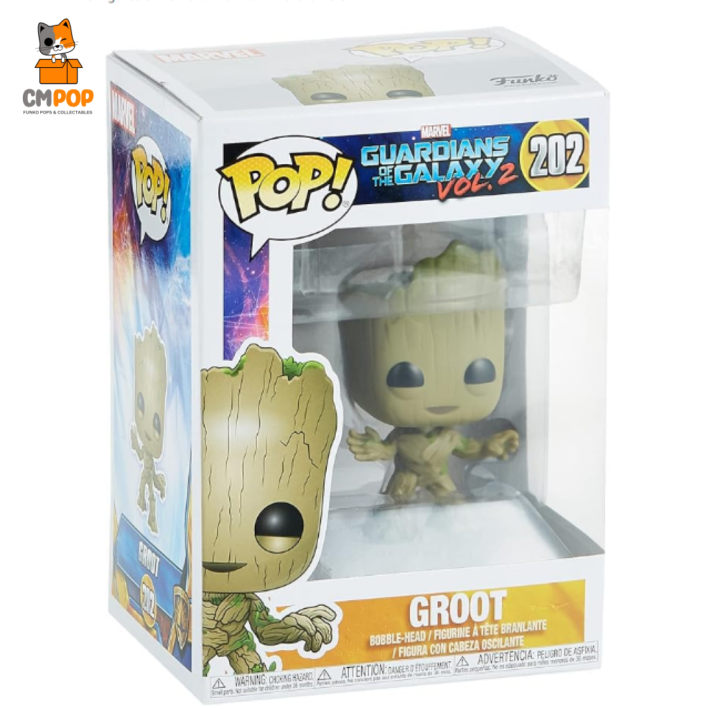 Groot - #280 Funko Pop! Guardians Of The Galaxy Vol 2- Marvel Pop