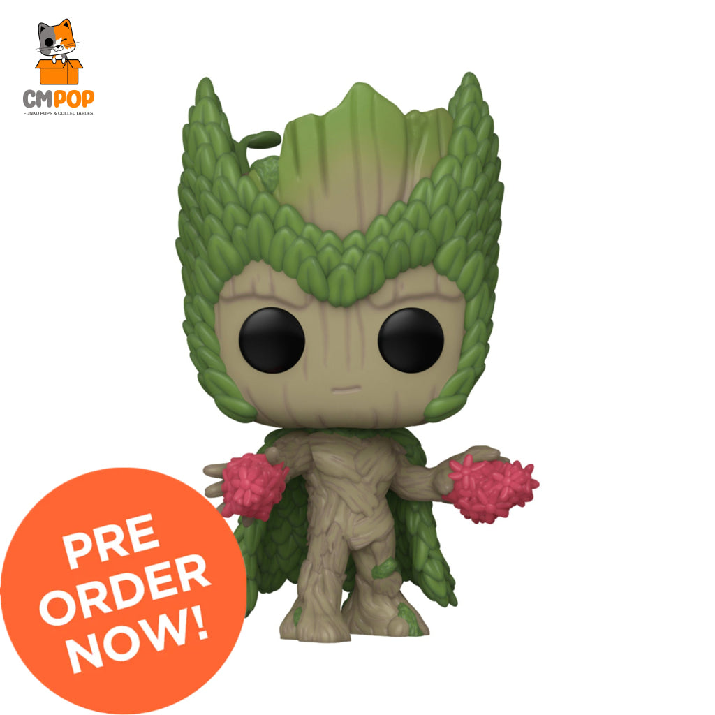 Groot As Scarlet Witch- #1395- Funko Pop! - We Are Marvel Pop