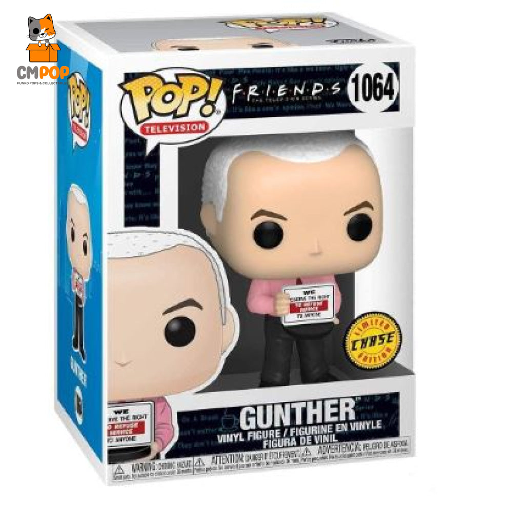 Gunther - #1064 Funko Pop! Friends Chase Pop