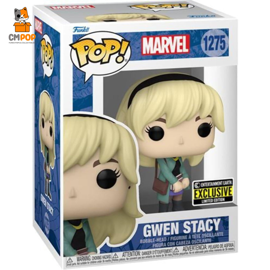 Gwen Stacy - #1275 Funko Pop! Marvel Entertainment Earth Exclusive