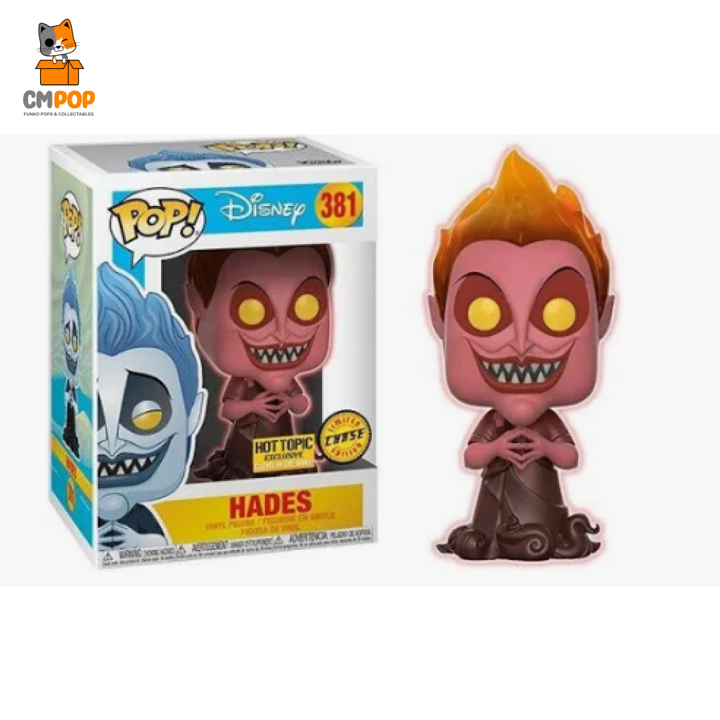 Hades - #381 Funko Pop! Disney Hot Topic Exclusive Chase Pop