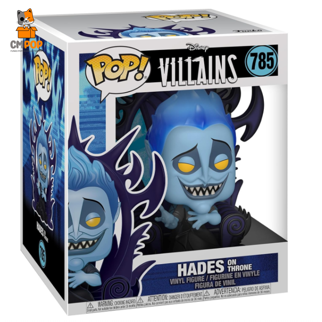 Hades On Throne - #785 Funko Pop! Disney Villains Pop