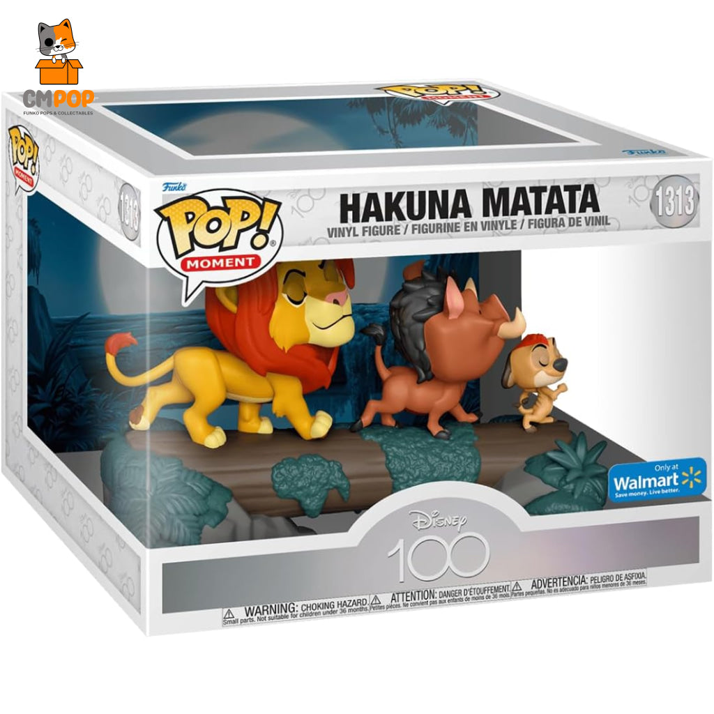 Hakuna Matata - #1313 Funko Pop! Pop Deluxe Disney 100 Lion King Walmart Exclusive