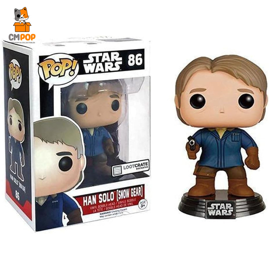 Han Solo (Snow Gear) - #86 Funko Pop! Star Wars Lootcrate Exclusive Pop