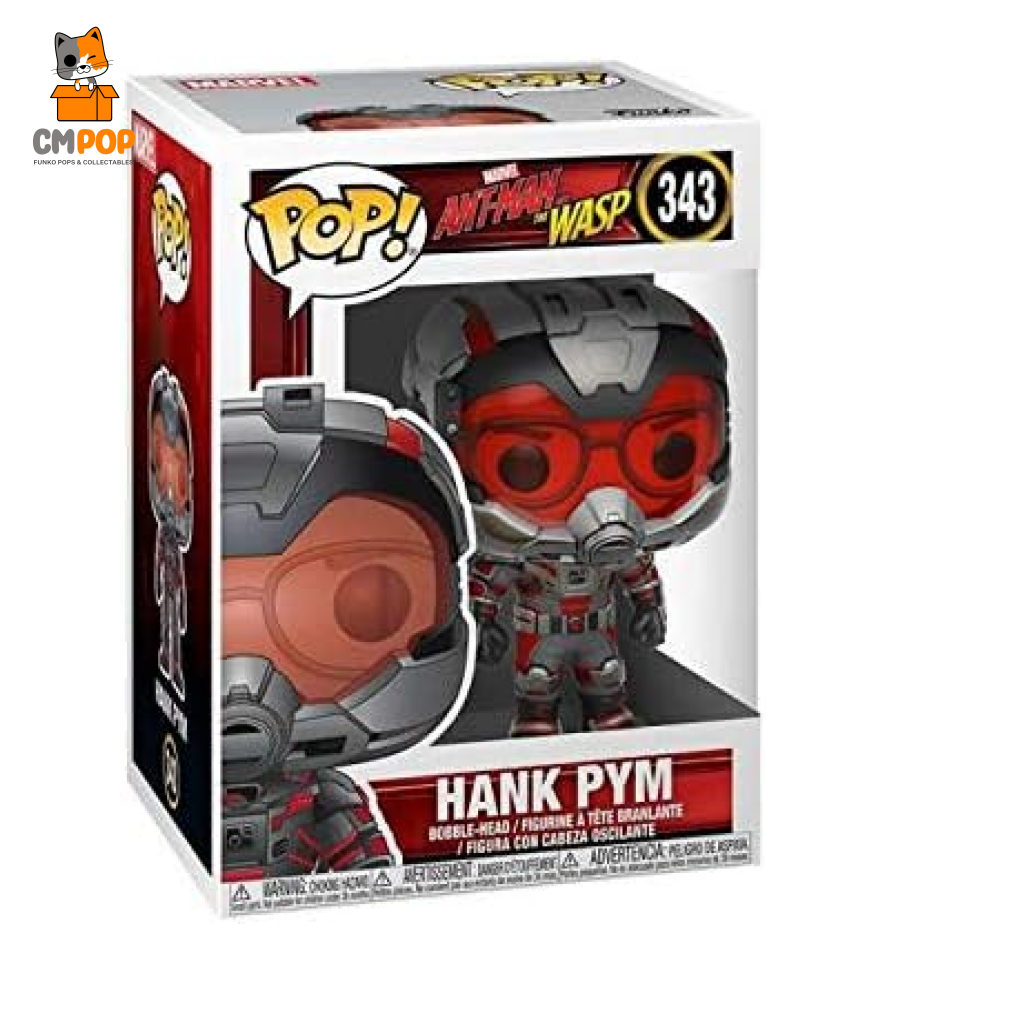 Hank Pym - #343 Funko Pop! Marvel Ant-Man Wasp Pop