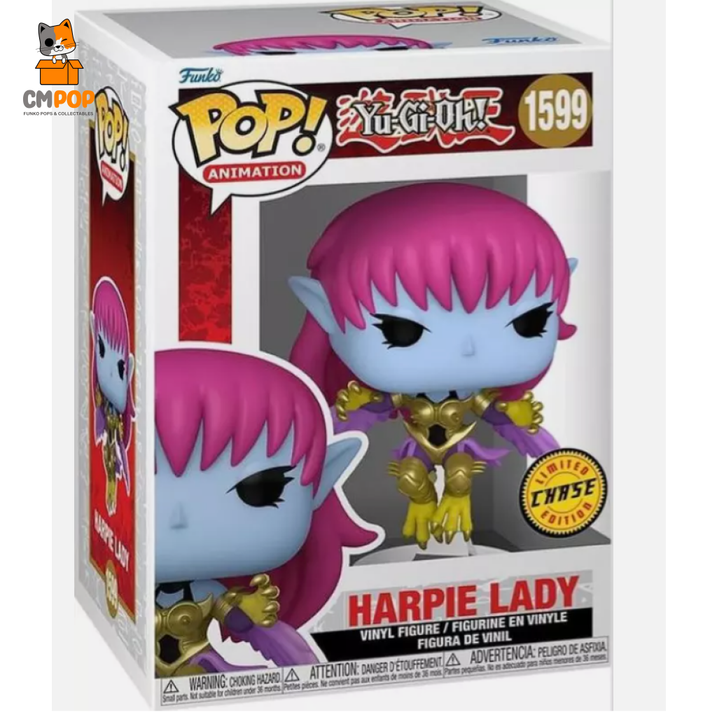 Harpie Lady Chase - #1599 Funko Pop! Yu-Gi-Oh Exclusive Pop