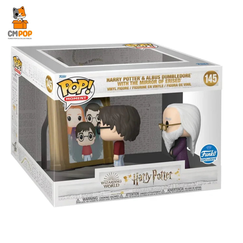 Harry Potter & Albus Dumbledore With Mirror And Erised - #145 Funko Pop! Pop Deluxe Moments