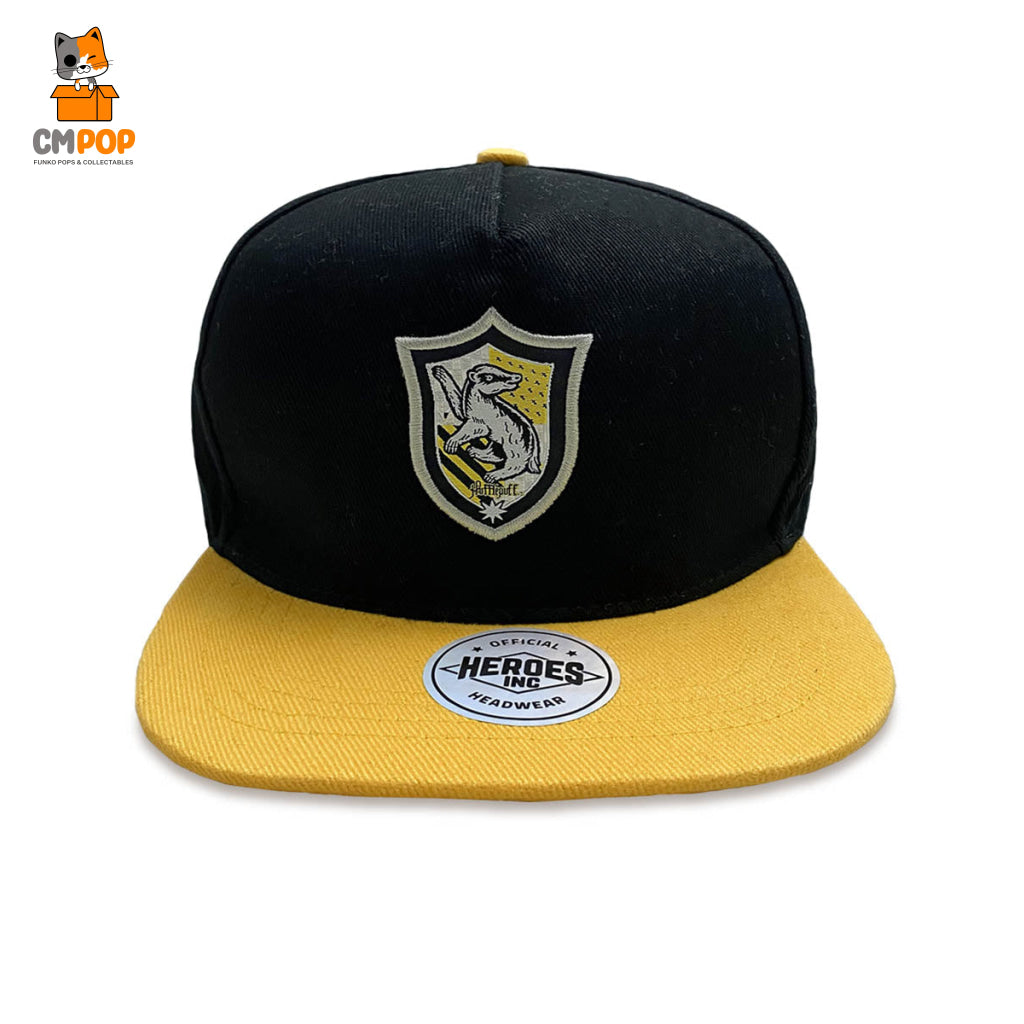 Harry Potter - Badge Hufflepuff (Snapback) Size: One Size