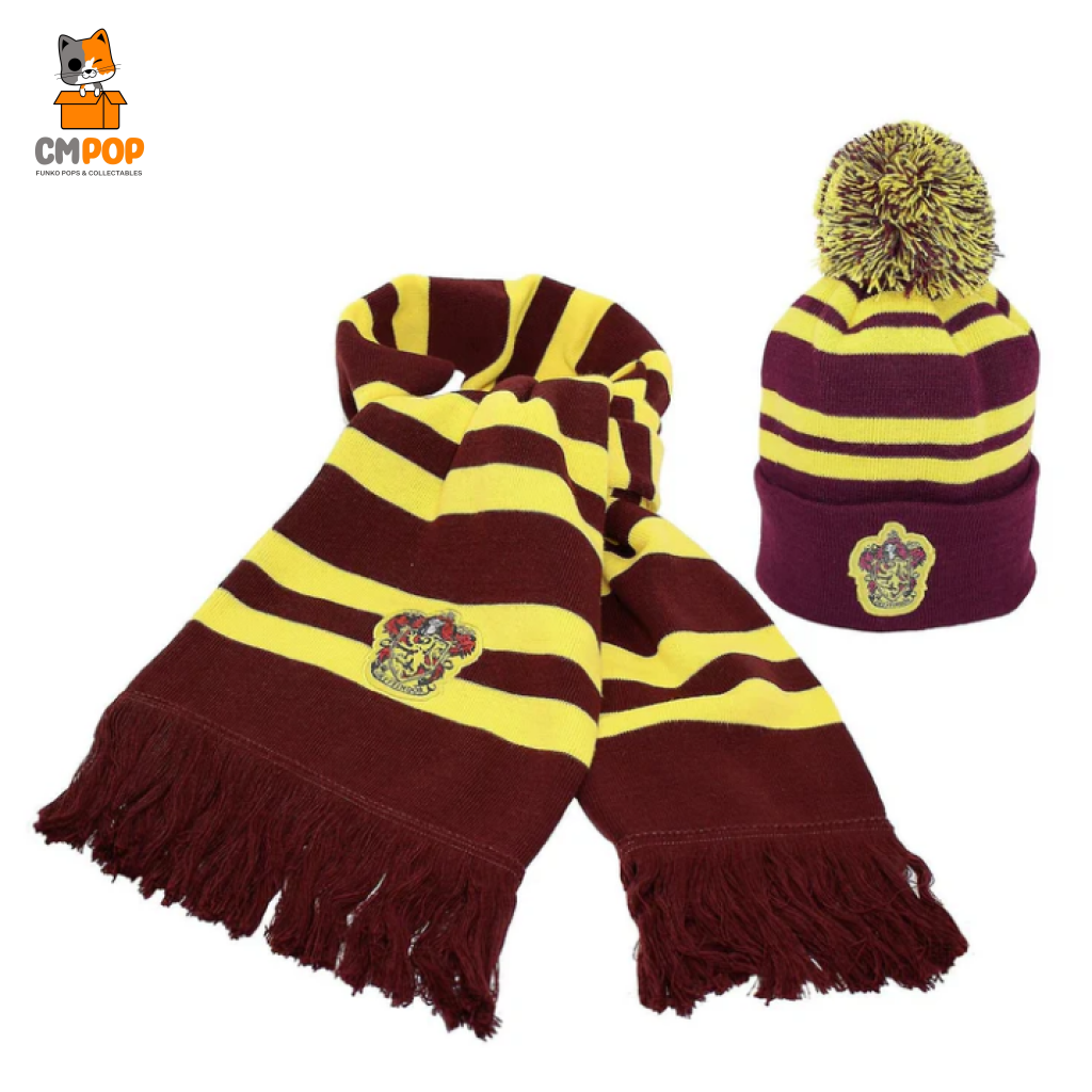 Harry Potter - Gryffindor Beanie And Scarf Size: One Size