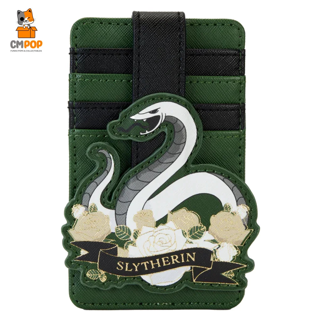 Harry Potter Slytherin House Tattoo Cardholder - Loungefly -Harry Potter