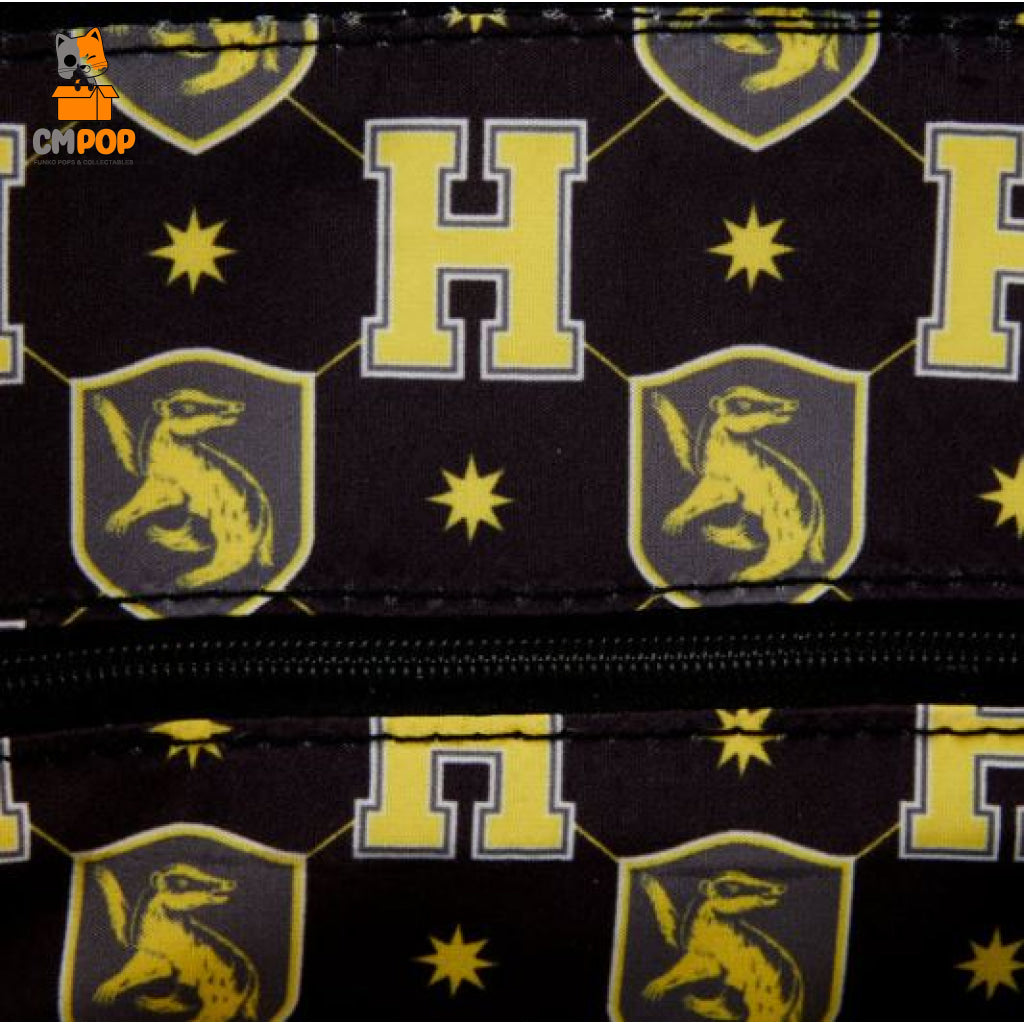 Harry Potter Varsity Hufflepuff Plaid Crossbody - Loungefly Bag