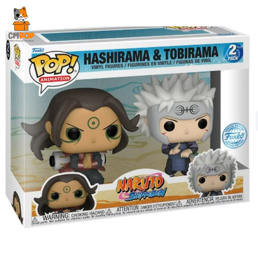 Hashirama & Tobirama- 2 Pack - Funko Pop! Naruto Pop