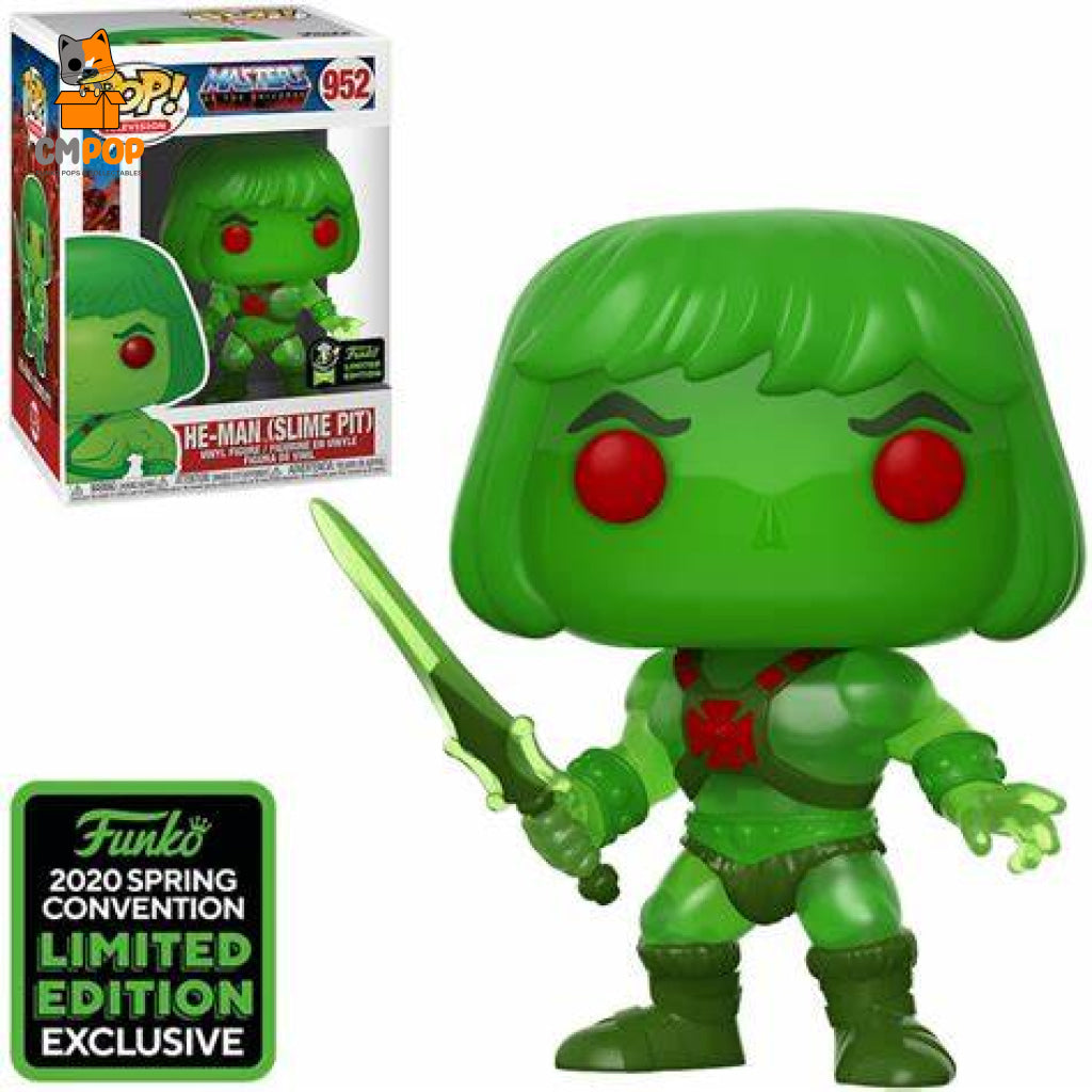 He-Man (Slime Pit) - #952 Funko Pop! Television Masters Of The Universe 2020 Convention Limited