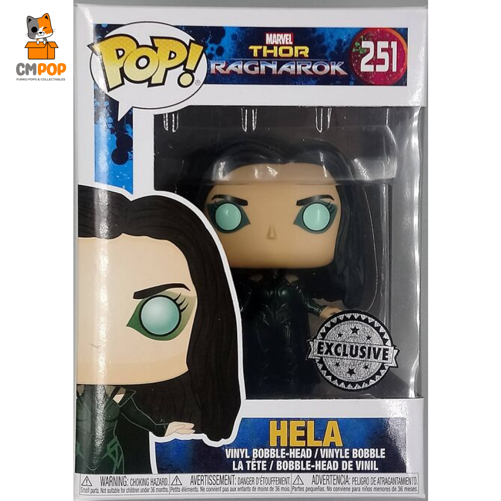 Hela - #251 Funko Pop! Thor Ragnarok Exclusive Pop