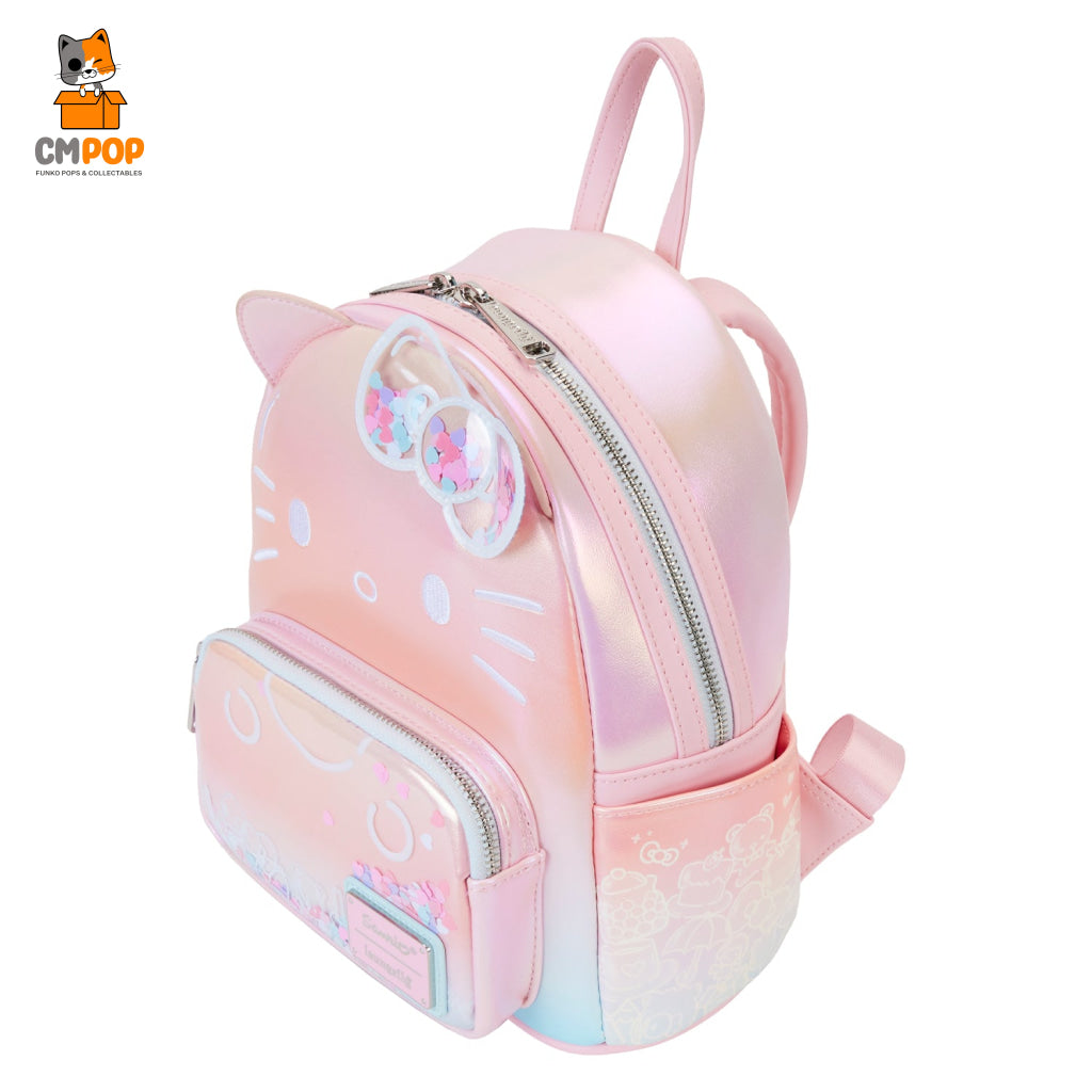 Hello Kitty 50Th Anniversary Clear And Cute Cosplay Mini Backpack - Loungefly