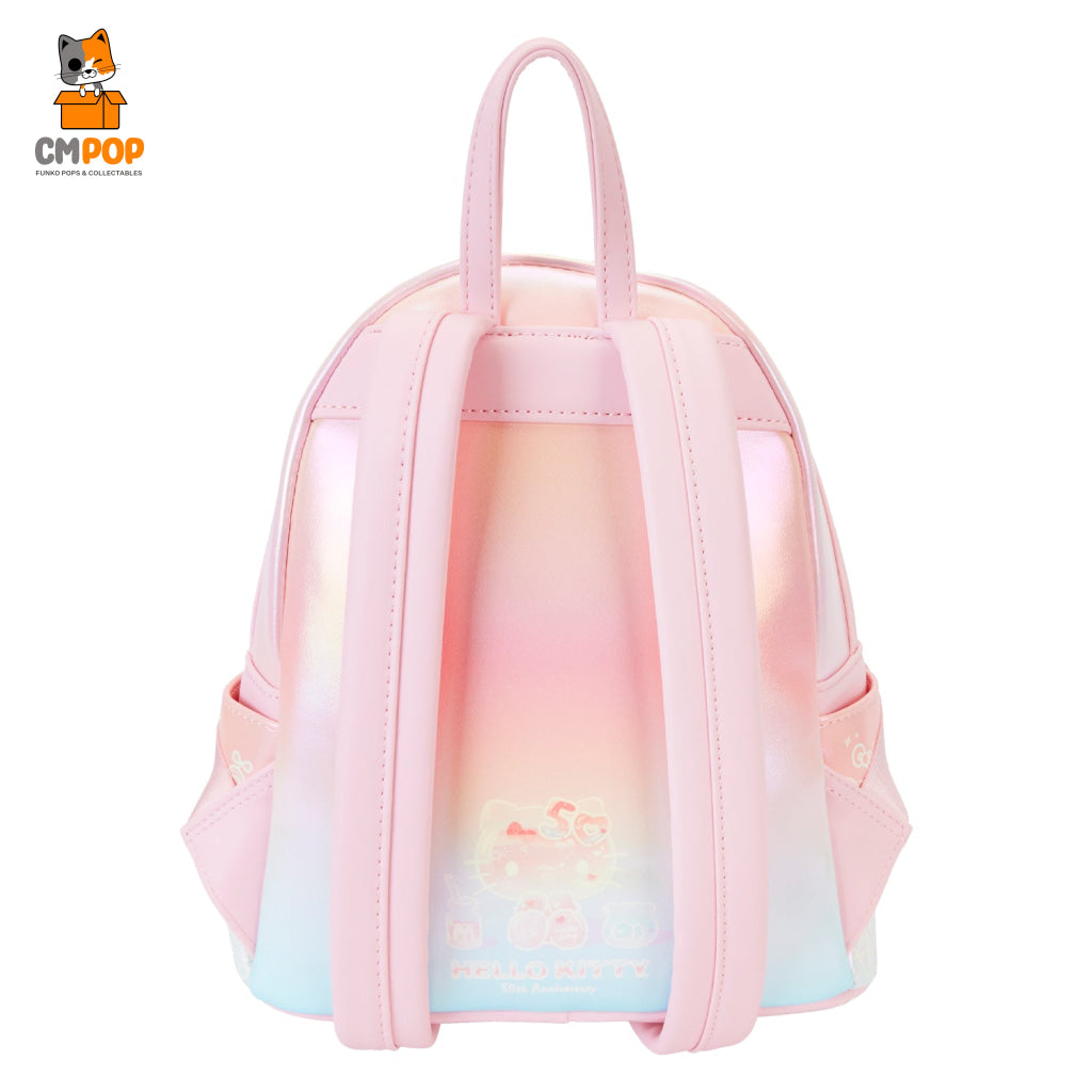 Hello Kitty 50Th Anniversary Clear And Cute Cosplay Mini Backpack - Loungefly