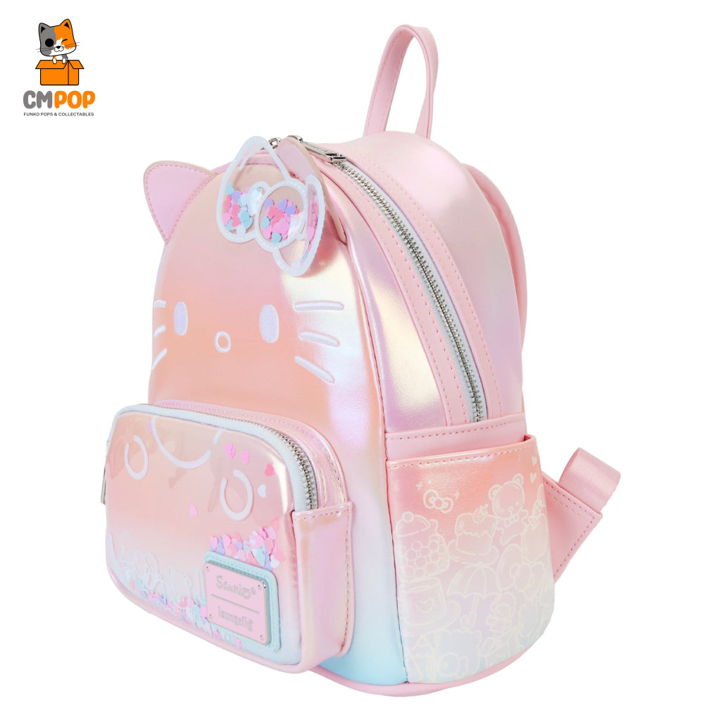 Hello Kitty 50Th Anniversary Clear And Cute Cosplay Mini Backpack - Loungefly