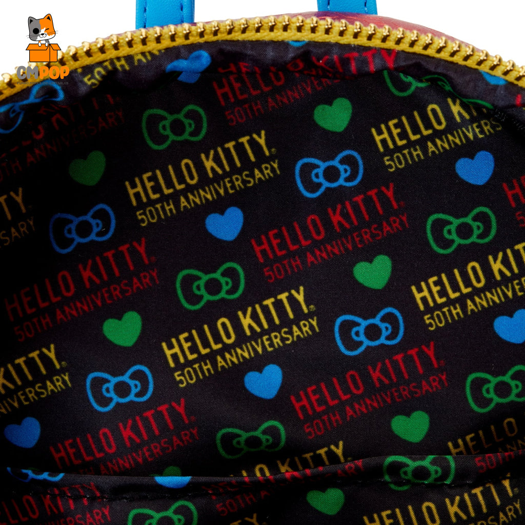 Hello Kitty 50Th Anniversary Coin Bag - Mini Backpack Loungefly