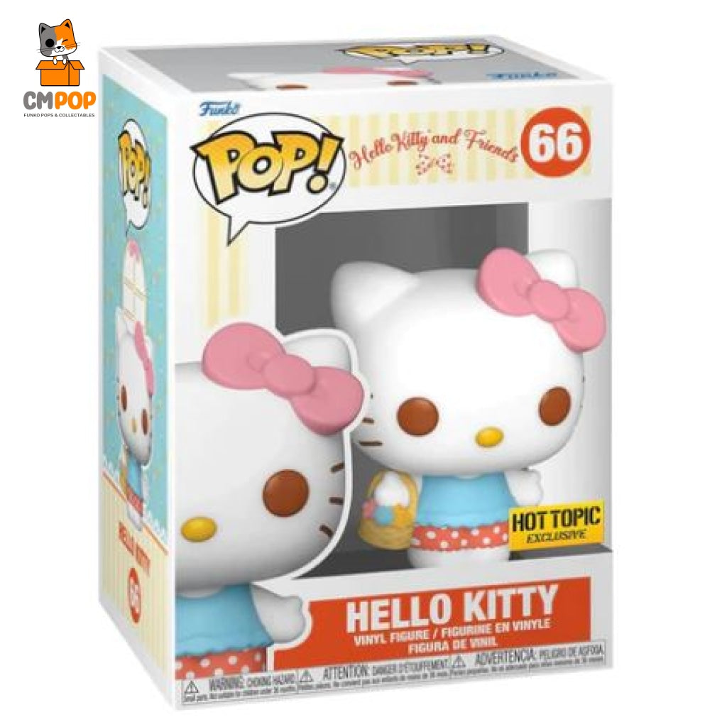 Hello Kitty Hot Topic Exclusive- #66 - Funko Pop! Animation Pop