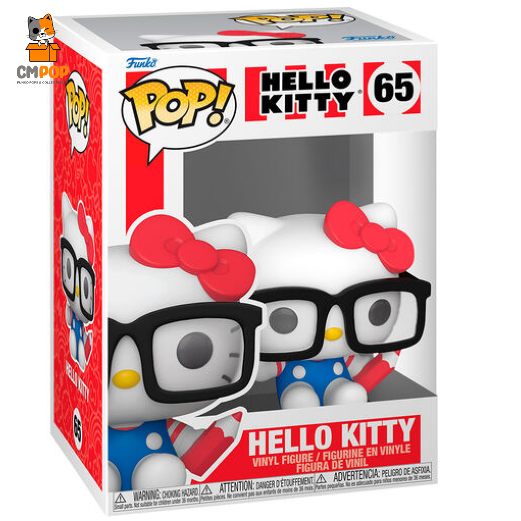 Hello Kitty With Glasses - #65 Funko Pop! Pop