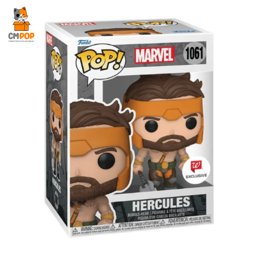 Hercules - #1061 Funko Pop! Marvel Walgreens Exclusive Pop