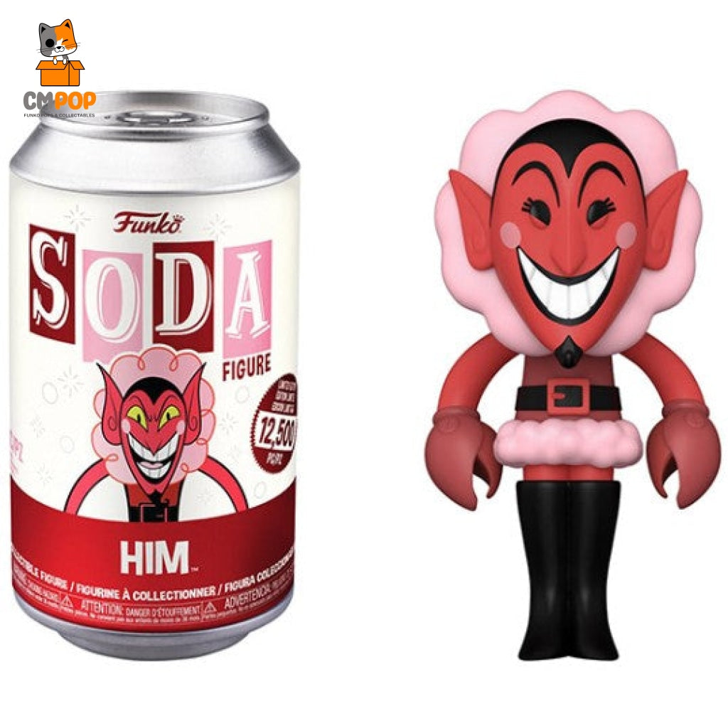 Him - Funko Vinyl Soda 12 500 Pieces Animation Chance Of Chase