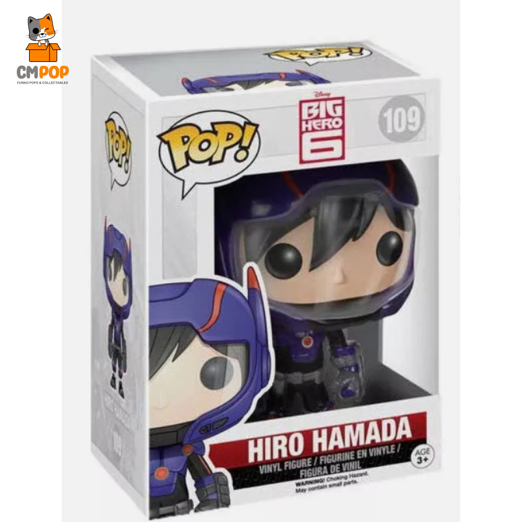 Hiro Hamada - #109 Funko Pop! Disney Big Hero 6 Pop