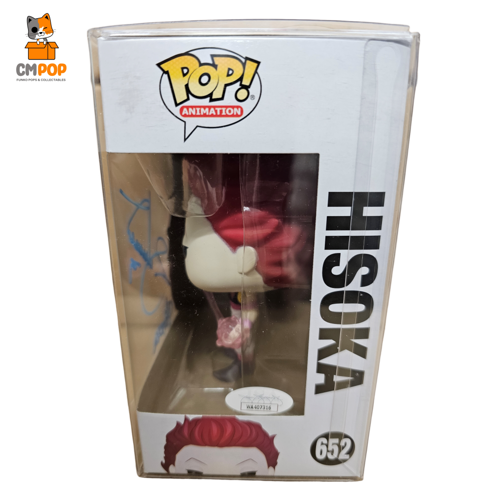 Hisoka Signed Jsa Certified - #652 Funko Pop! Hunter X Pop