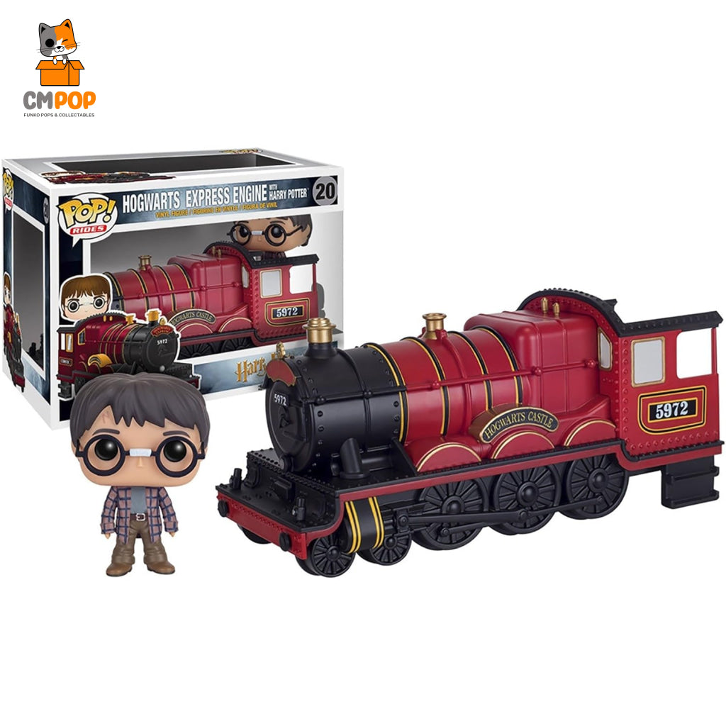 Hogwarts Express Carriage With Harry Potter - #20 Funko Pop! Pop Deluxe Rides