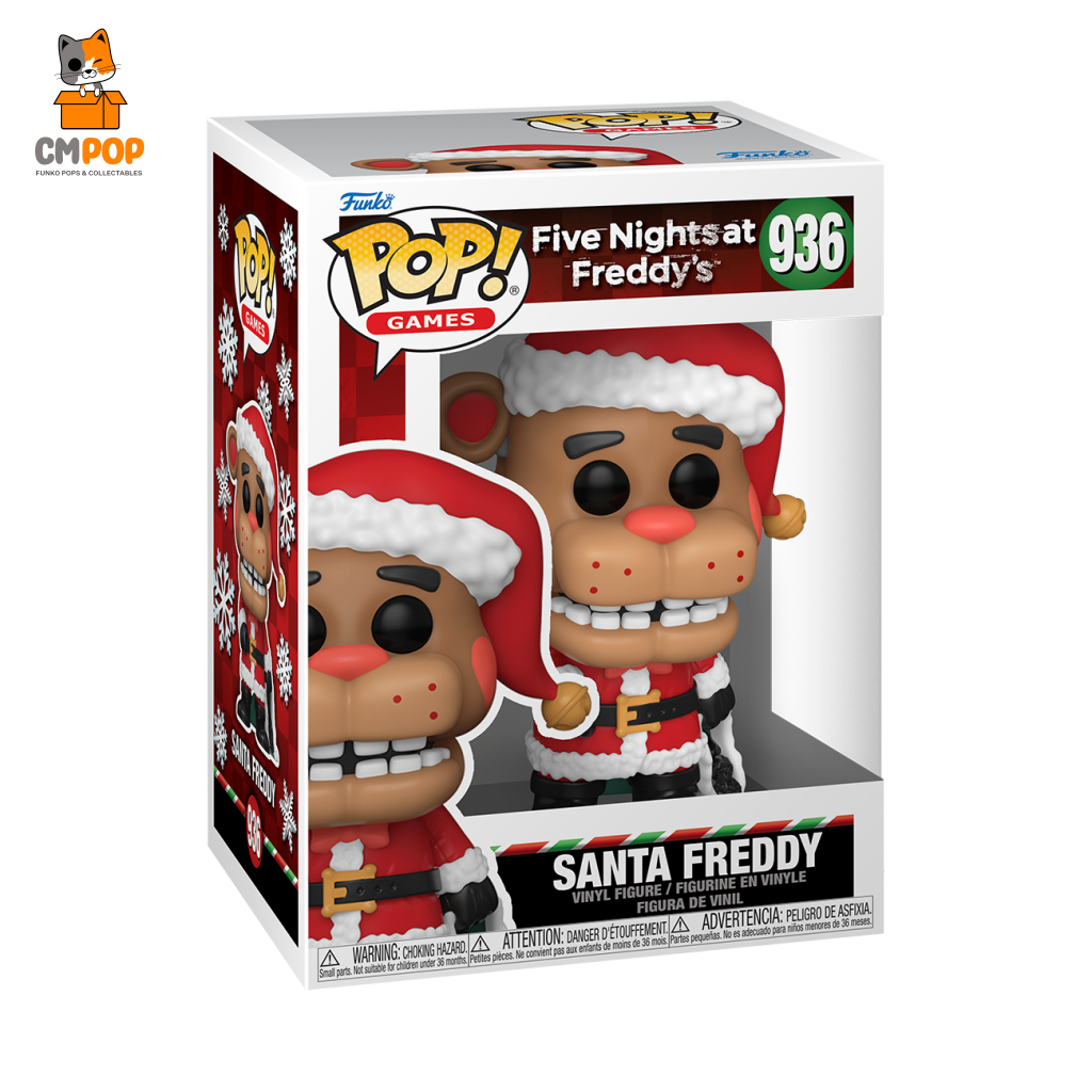 Holiday Freddy Fazbear - #936 Funko Pop! Five Nights At Freddys Pop