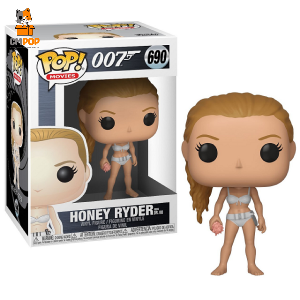 Honey Ryder From Dr. No - #690 Funko Pop! Movies 007 Pop